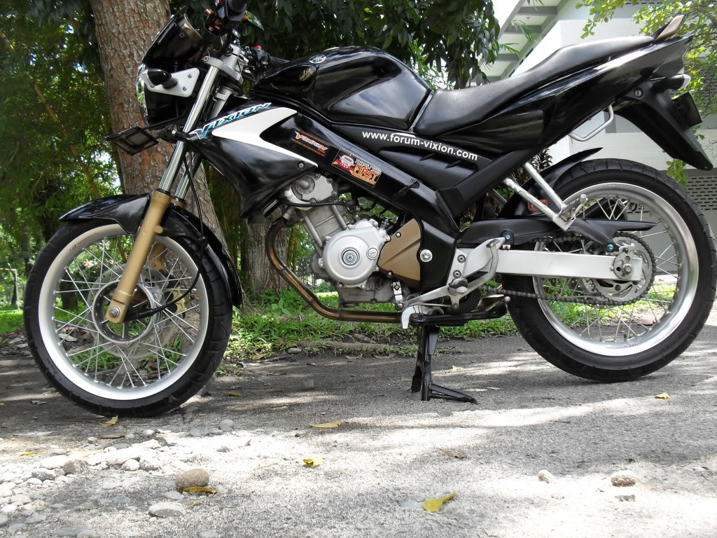 Pasang Tromol Kawasaki KLX 150 Di Yamaha Vixion Bag 1 HendryJeeps